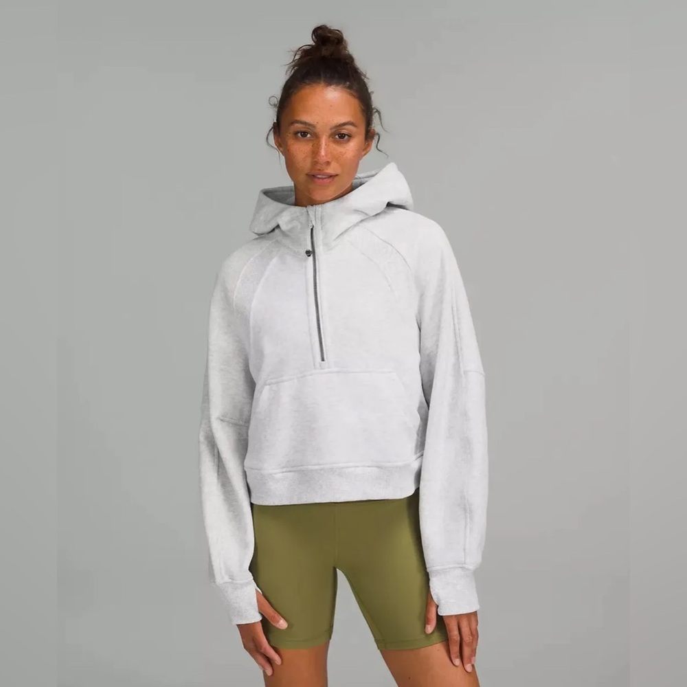 Scuba Oversized Half-Zip Hoodie - Size M/L